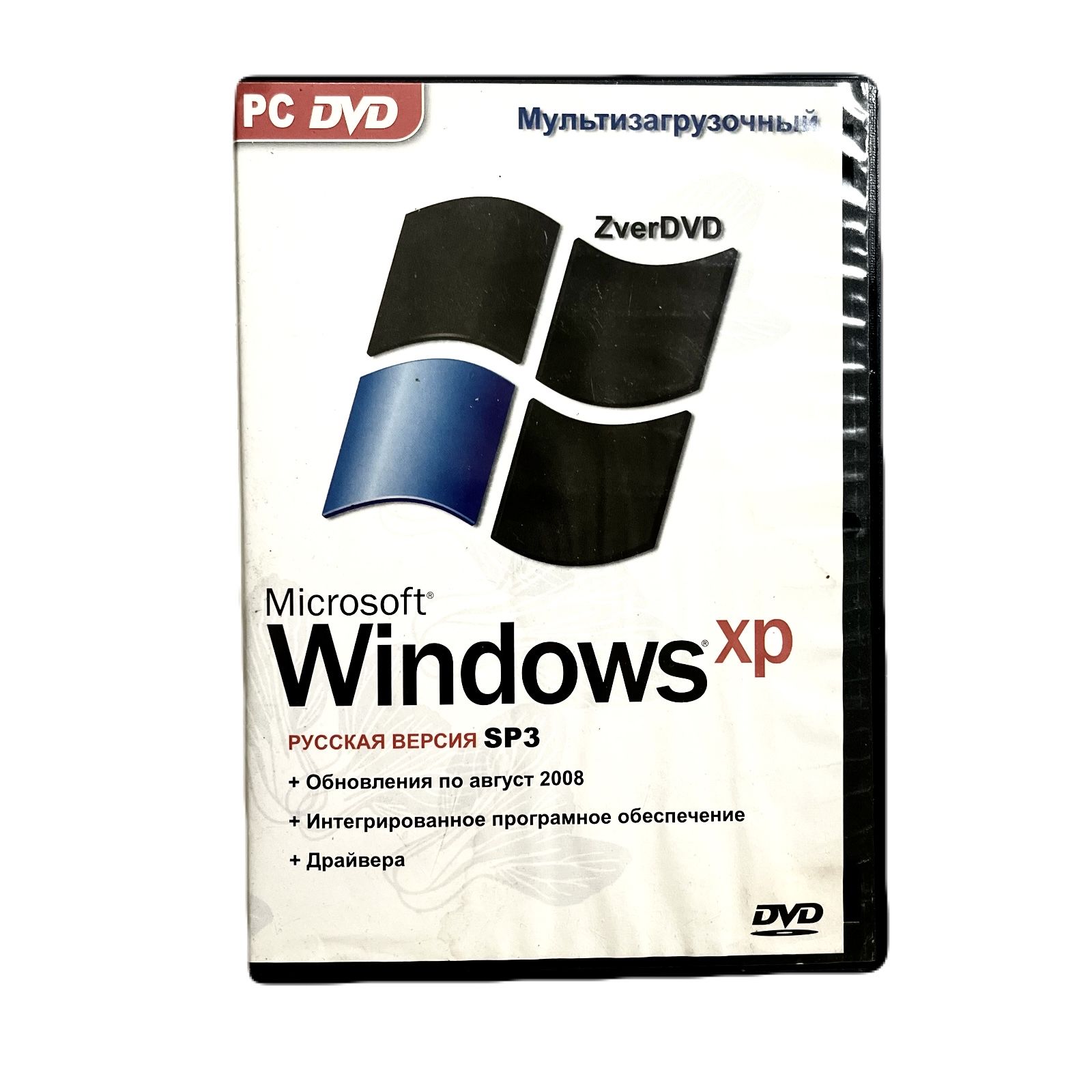 Мультизагрузочный ZverDVD Windows XP SP3 & Драйвера, Офис, Софт