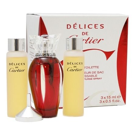 Cartier Delices de Cartier Luxe туалетная вода унисекс 3 x 15 мл купить