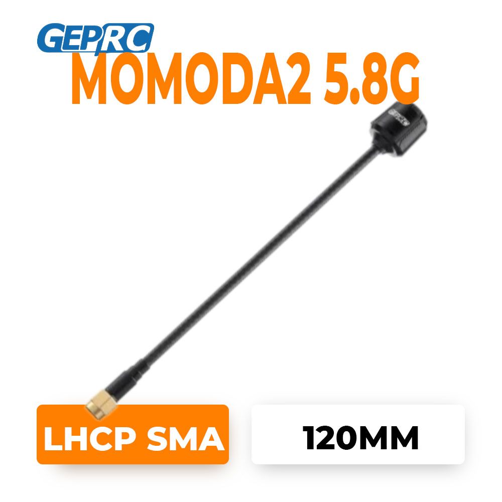 GEPRC Momoda2 5.8GHz LHCP SMA 120mm antenna GEPRC Momoda2 5.8GHz LHCP SMA 120mm antenna