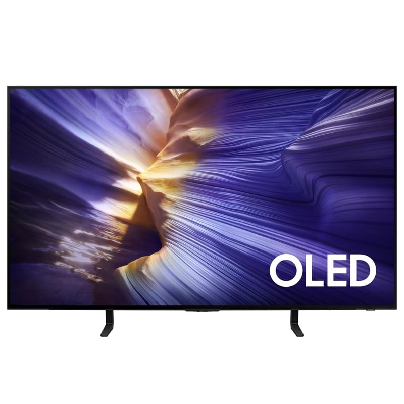 SamsungТелевизорQE48S90FAEXCE48"4KUHD,черный