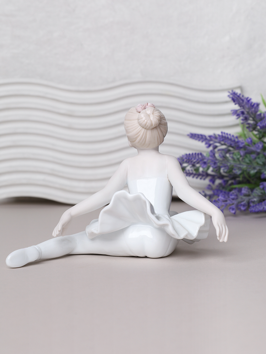 Статуэтка Балерина, фарфор, 13 х 7,5 х 10 см — фото 3