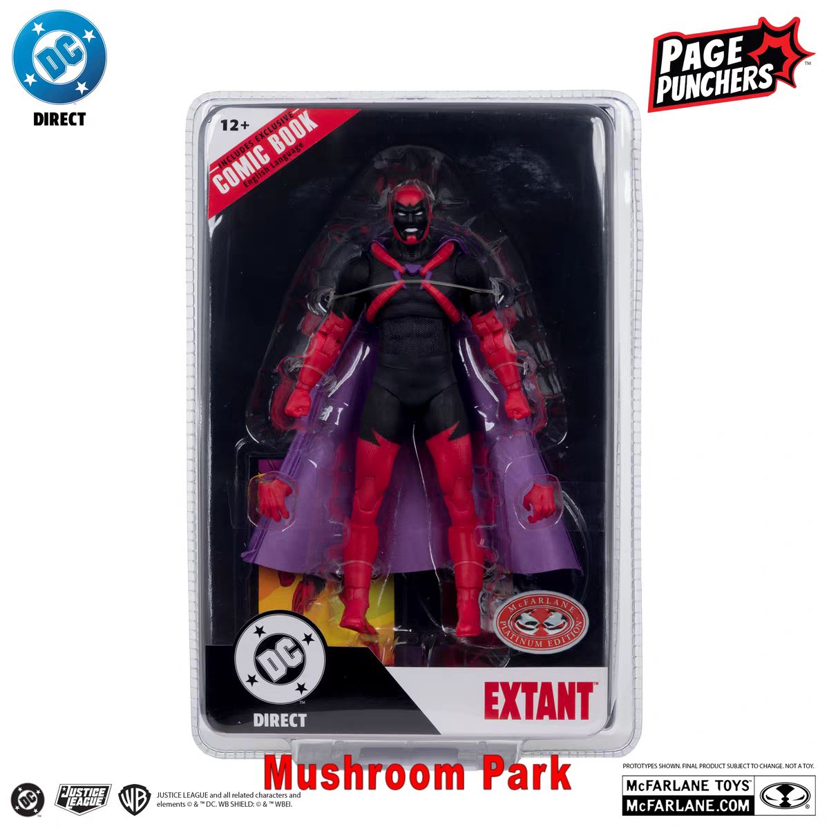 McFarlane Toys Серия DC PAGE Time Warp - 7-дюймовая подвижная кукла ...