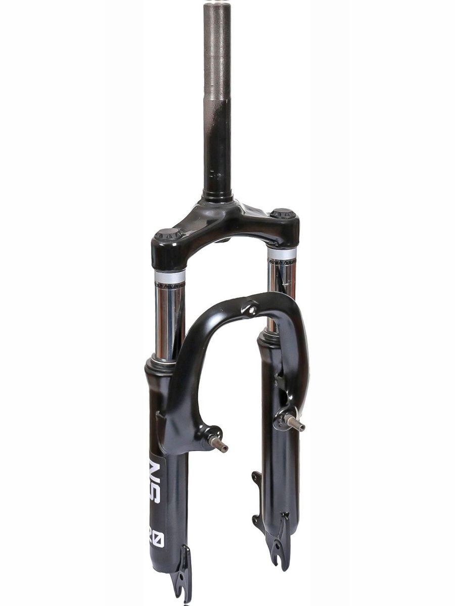 Вилкаамортизационная20"дюймоврезьбоваяd25,4ммход50мм.RUSHHOURдлявелосипедасдисковой(disc)иободной(v-brake)тормознойсистемойвелозапчасти.