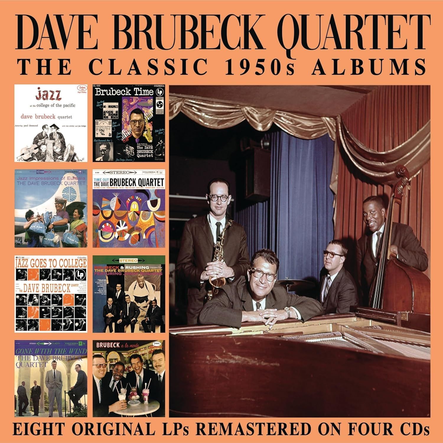 Dave Brubeck Quartet The Classic 1950s Albums (4CD) Дэйв Брубек