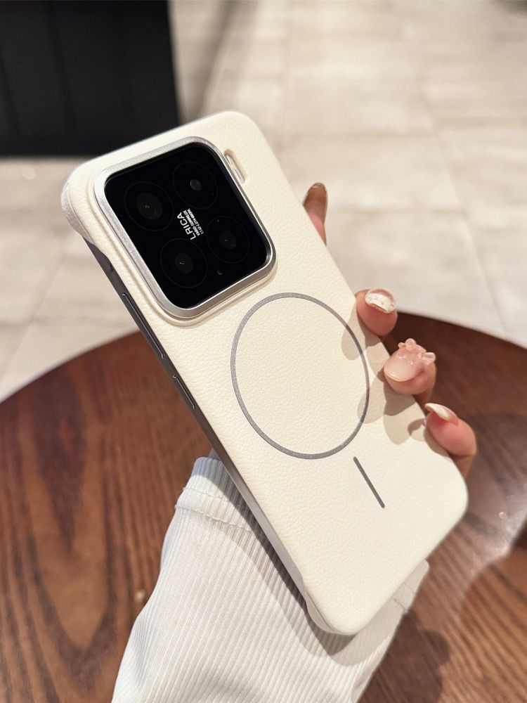 智能手机壳 用于 Xiaomi 15, 热塑性聚氨酯, 白色