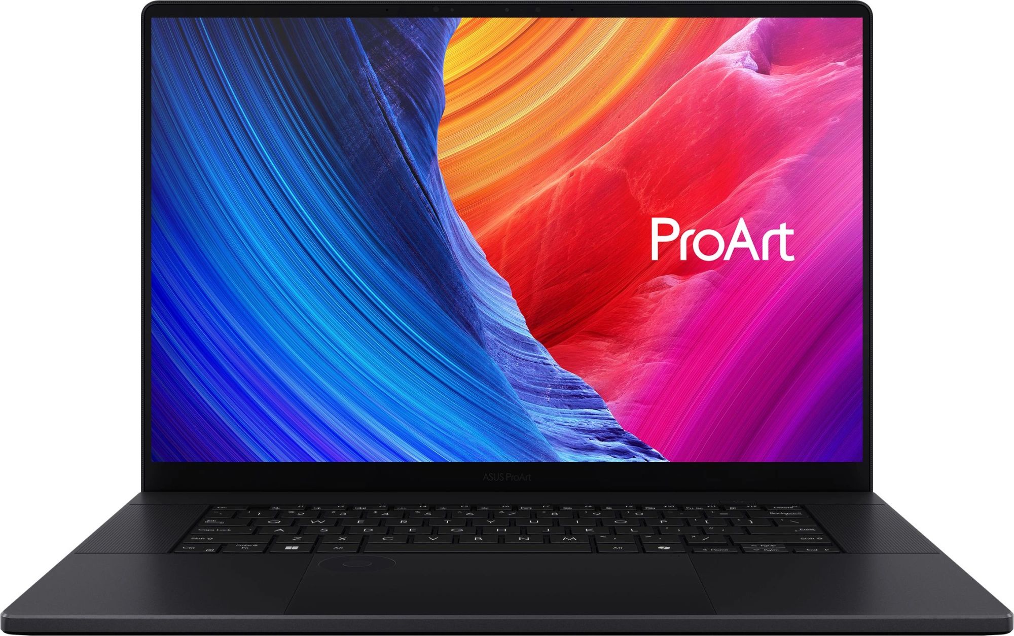 ASUSНоутбукASUSProArtP16H7606WX-SE042X16"(3840x2400OLED)/Touch/AMDRyzenAI9HX370(2Ghz)/64Gb/2TbSSD/noDVD/Ext:nVidiaGeForceRTX5090(24576Mb)/Cam/BT/WiFi/90WHr/war1y/1.98kg/NanoBlack/Win11Proалюмкорп;DialPadНоутбук16",RAM64ГБ,SSD2000ГБ,NVIDIAGeForceRTX5090дляноутбуков(24Гб),(90NB17E1-M002W0),черный