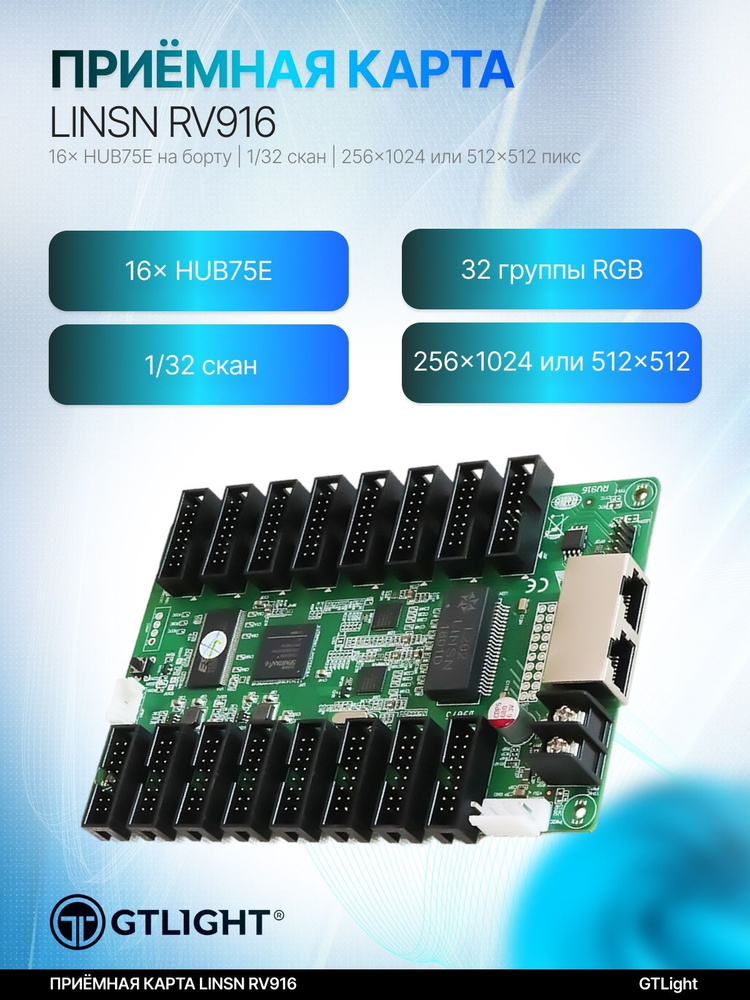 LED LINSN RV916 Receiving Card LED led-linsn-rv916-receiving-card-led