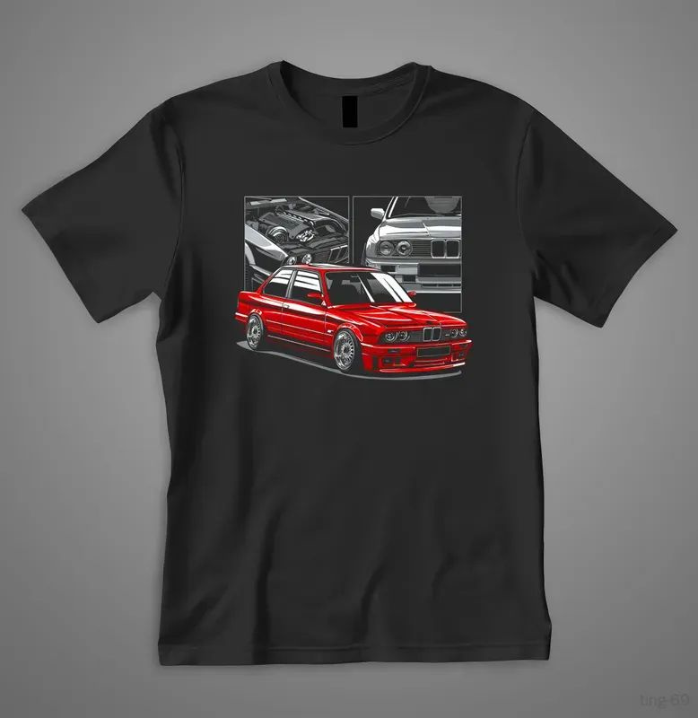 Футболка BMW E30 #1