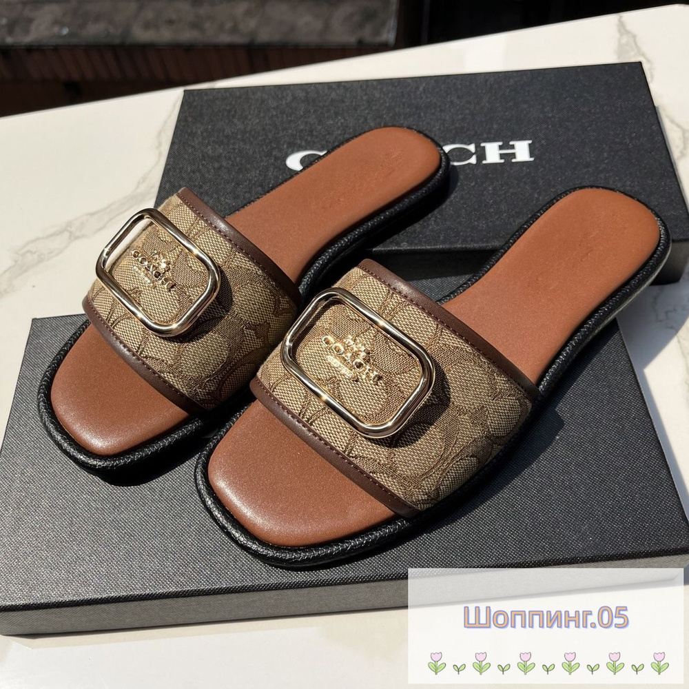 Тапочки COACH #1