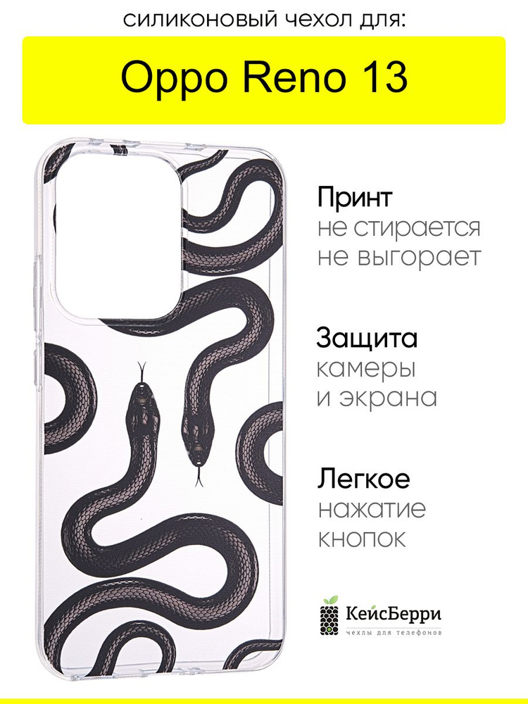 Чехол для Oppo Reno 13, серия Clear #1
