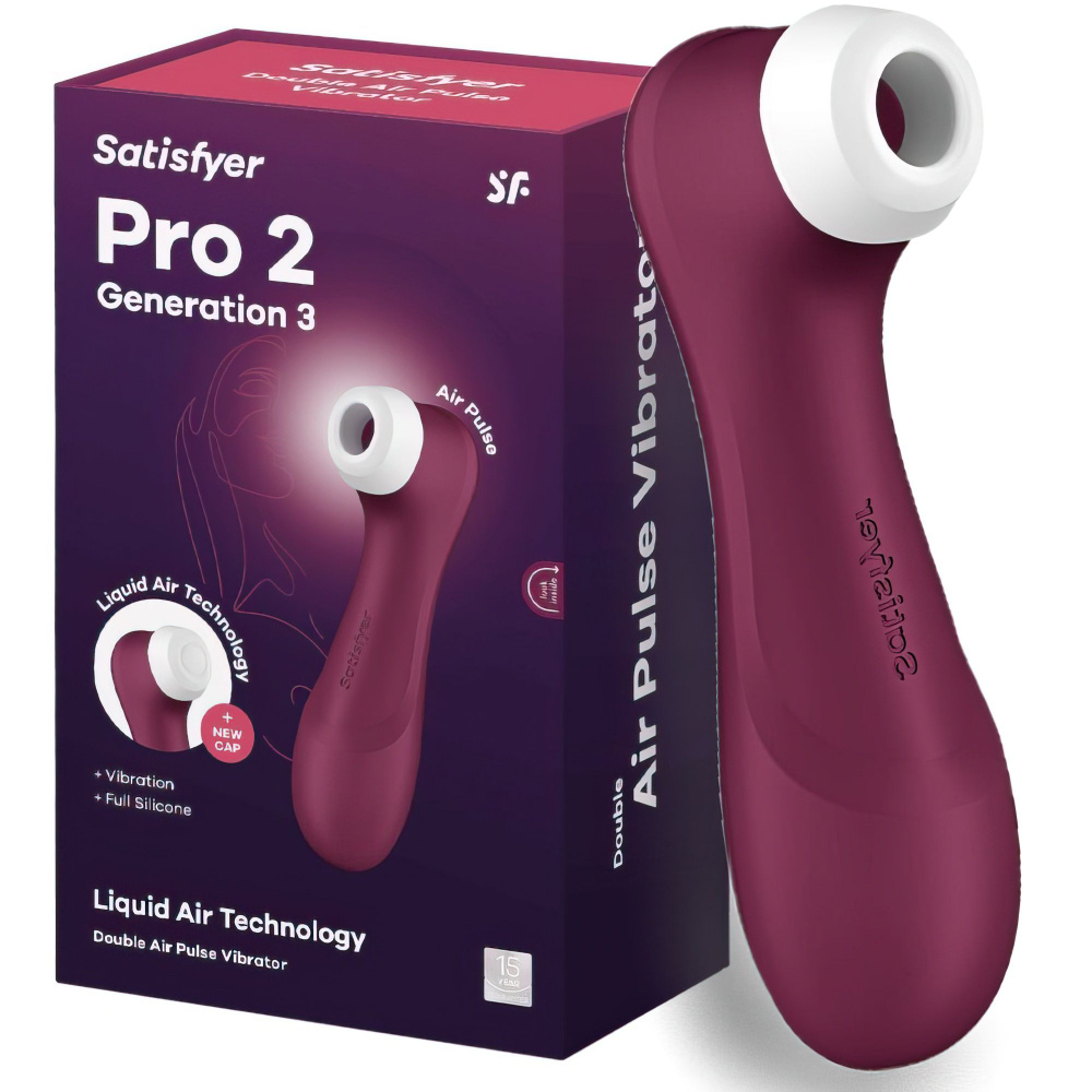 Вакуумно-волновой бесконтактный смарт-стимулятор Satisfyer Pro 2 Generation 3 Connect App  #1