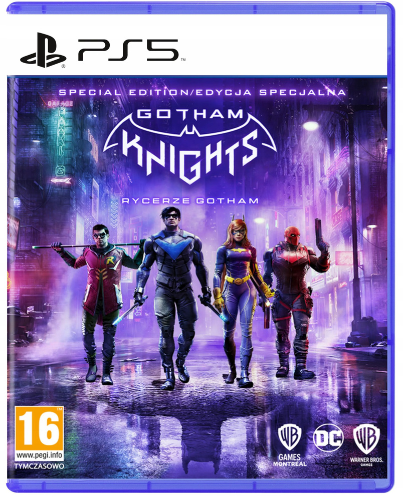 Игра Gotham Knights PS5 (PlayStation 5, Английская версия) купить по низкой  цене с доставкой в интернет-магазине OZON (1407385635)