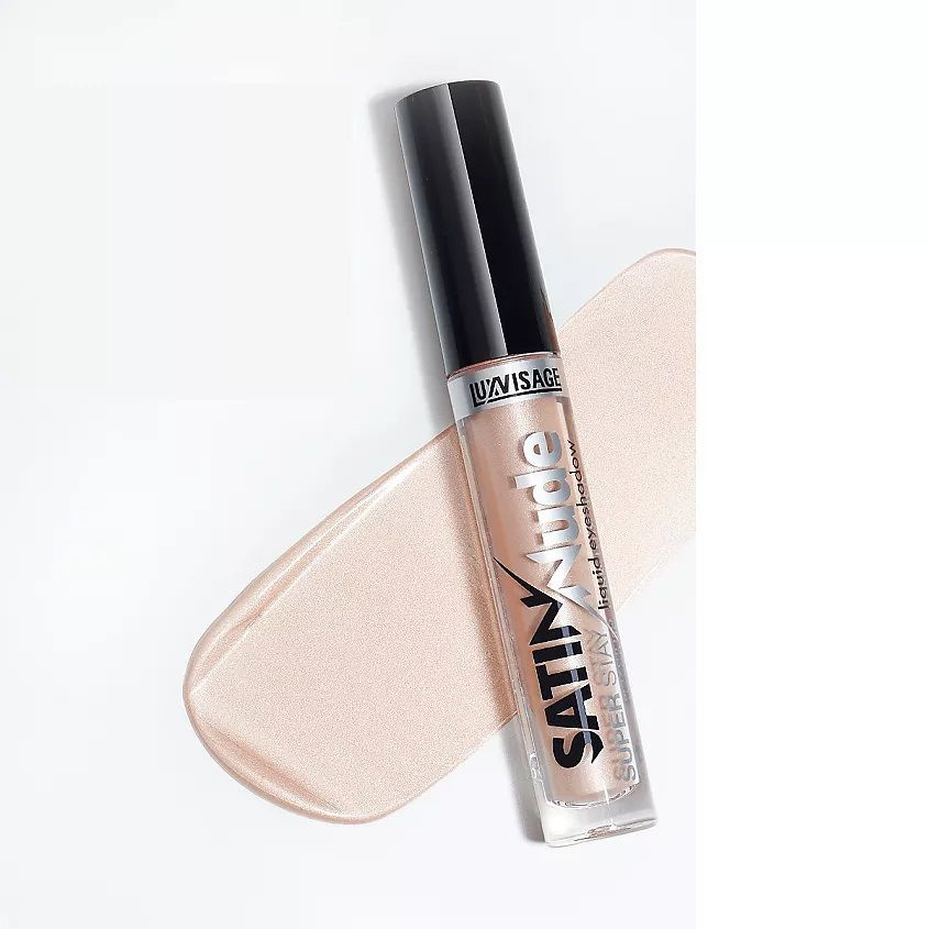 LUXVISAGE Тени SATIN Nude для век жидкие super stay, тон 201 IVORY ...
