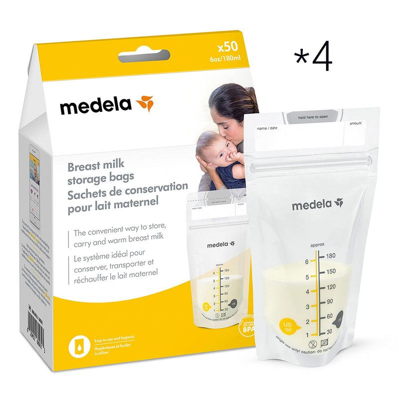 Medela Пакет для хранения грудного молока, 180 мл #1