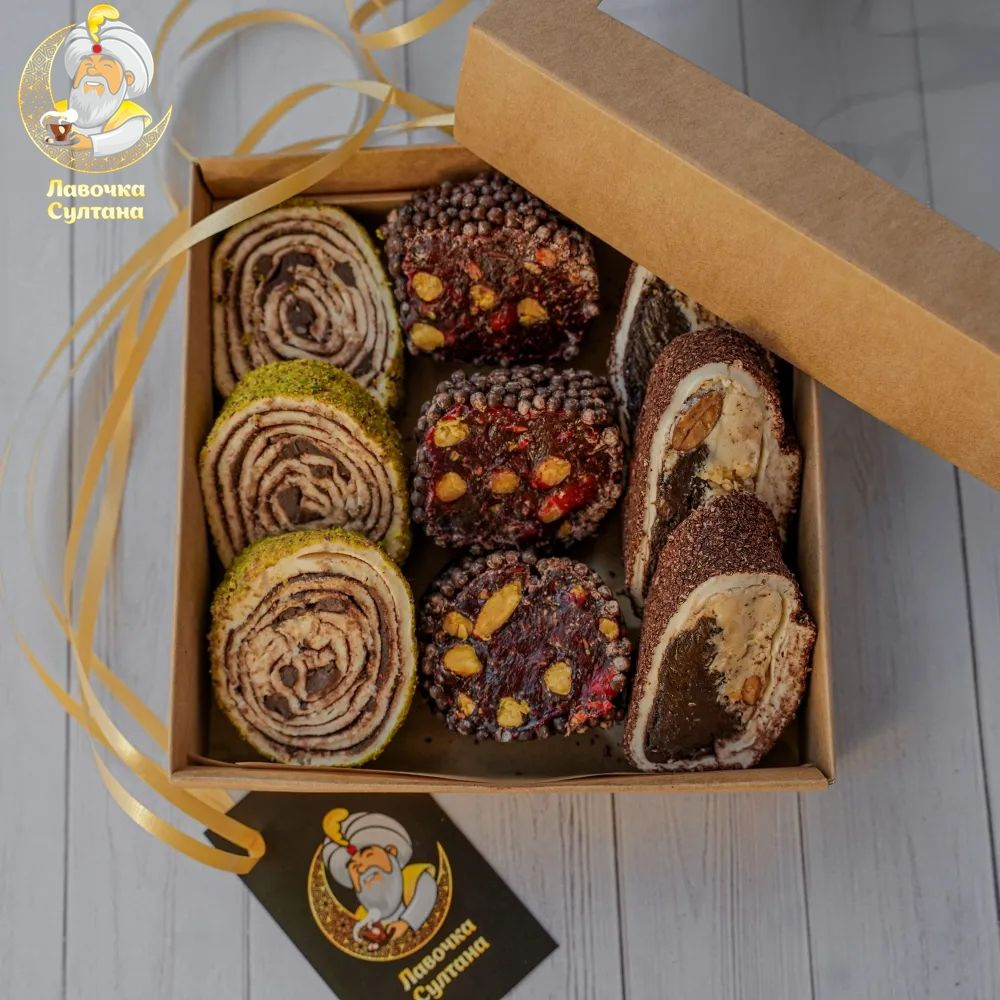 Рахат лукум ассорти Лавочка Султана Турция 500 гр - купить с доставкой ...