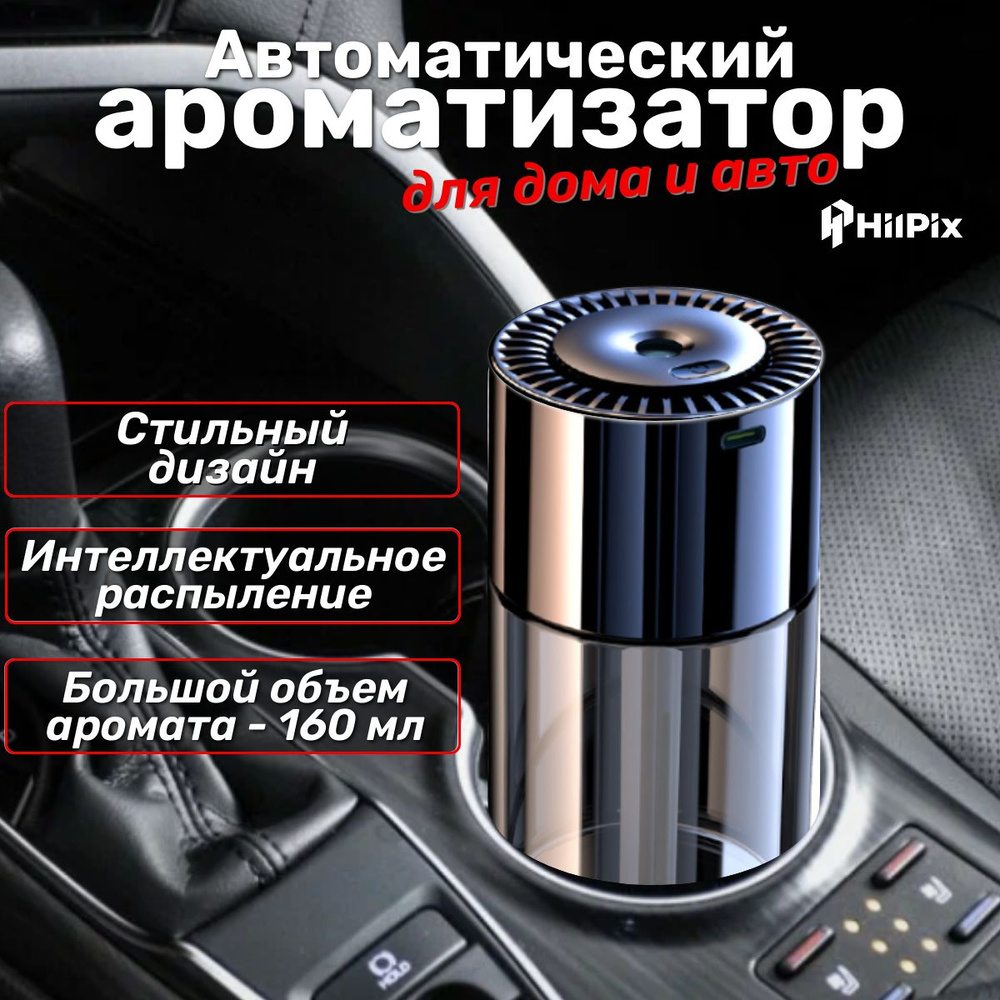 Ароматизатор для автомобиля, для дома в машину, с умным автоматическим  распылением 