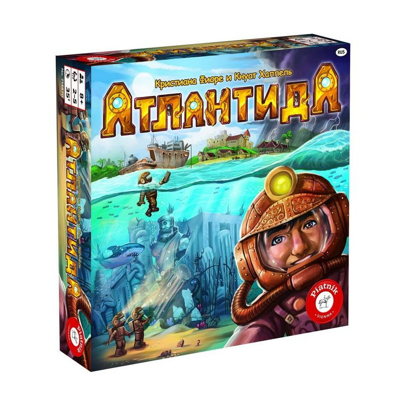 Piatnik / Настольная игра Атлантида #1