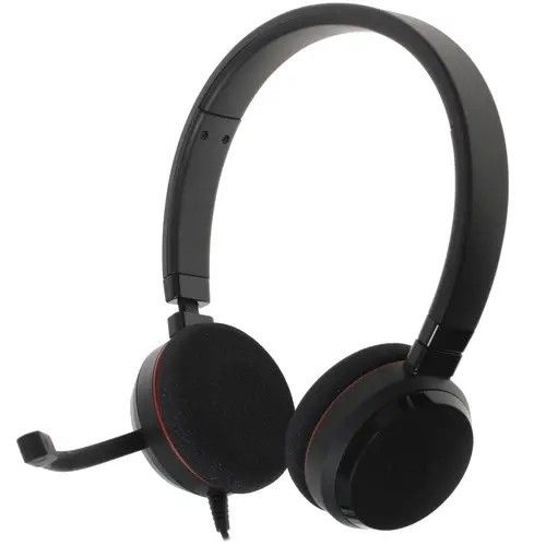 Наушники (компьютерная гарнитура) Jabra EVOLVE 20 MS Stereo USB-А, черный / 4999-823-109  #1