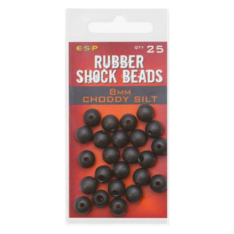 Бусина резиновая ESP Rubber Shock Beads 5 мм. Camo Silt #1