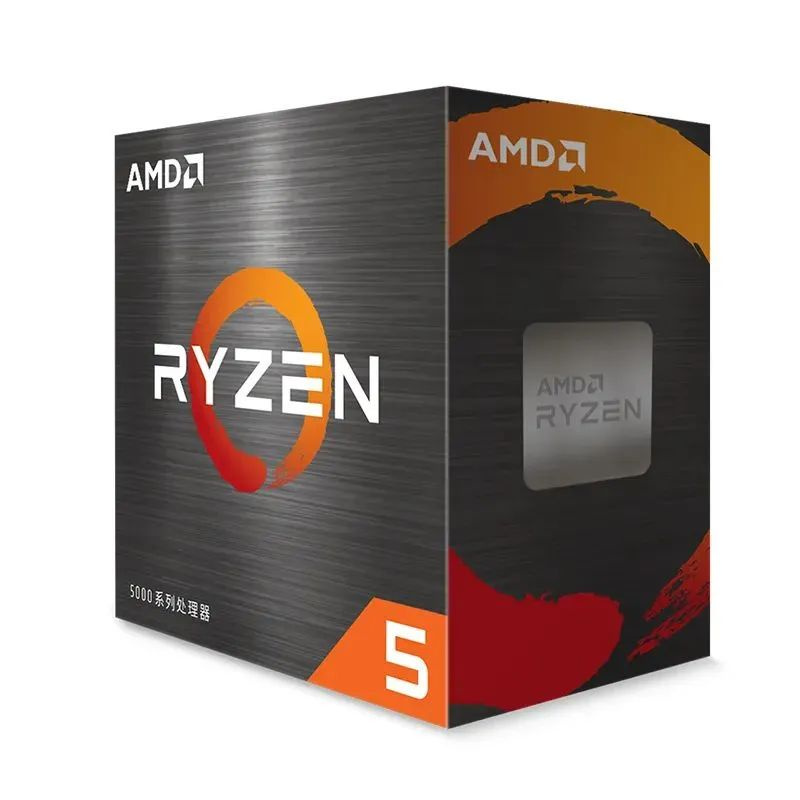 Процессор AMD Ryzen 5, BOX (с кулером), 6 яд., 3.9 ГГц купить по низкой ...