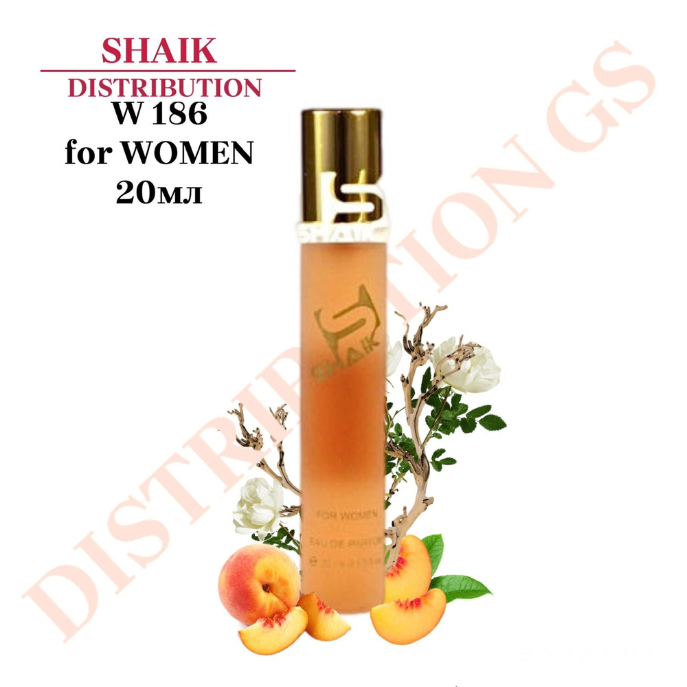 SHAIK PARIS W 186 Floral Woody Musk Парфюмерная вода 20мл Женская #1