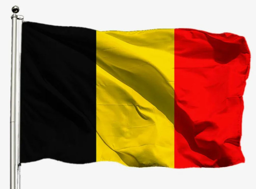 Флаг Бельгии 80х120 см с люверсами #1