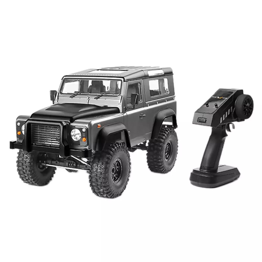 Радиоуправляемый английский внедорожник MN MODEL Land Rover Defender D90  (серый) RTR 4WD масштаб 1:10 2.4G - MN-999 GRAY - купить с доставкой по  выгодным ценам в интернет-магазине OZON (1421556500)