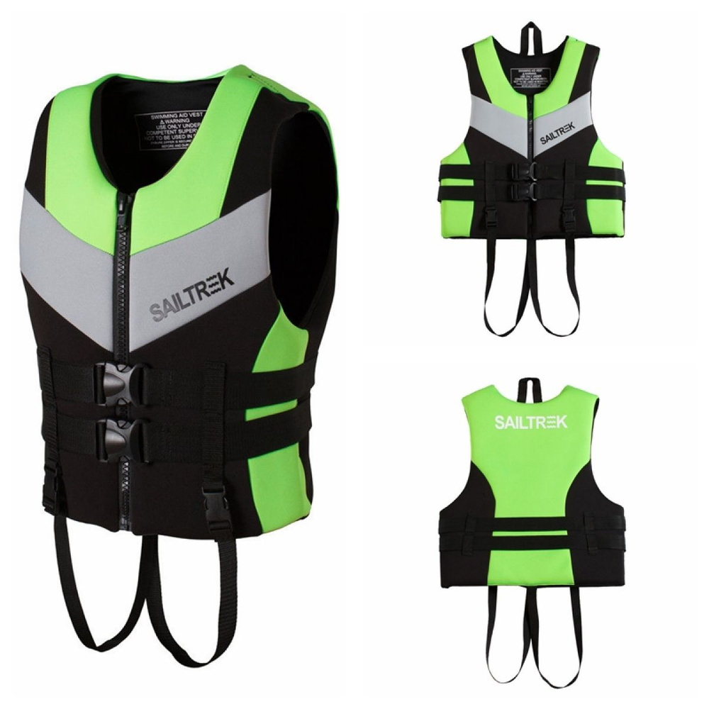 Профессиональный неопреновый спасательный жилет для взрослых, жилет для ...