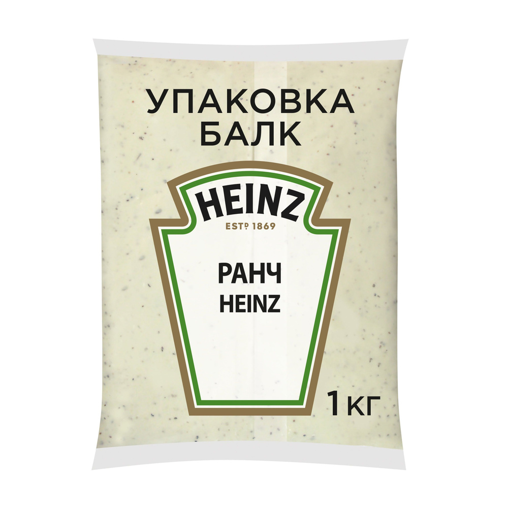 Соус Хайнц (Heinz) Чесночный Ранч 1кг - купить с доставкой по выгодным ...