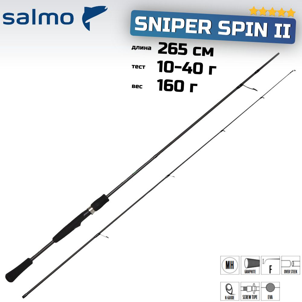 Спиннинг Salmo Sniper SPIN II 40 265 #1