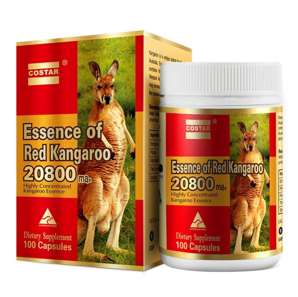 Red Kangaroo Essence 20800 Max (100 капсул) Австралия - купить с ...