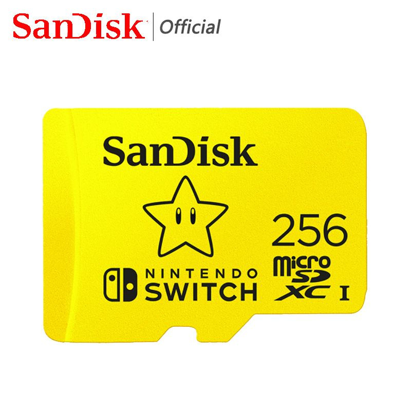 SanDisk Карта памяти Nintendo Switch 256 ГБ (SDSQXAO-256G) #1