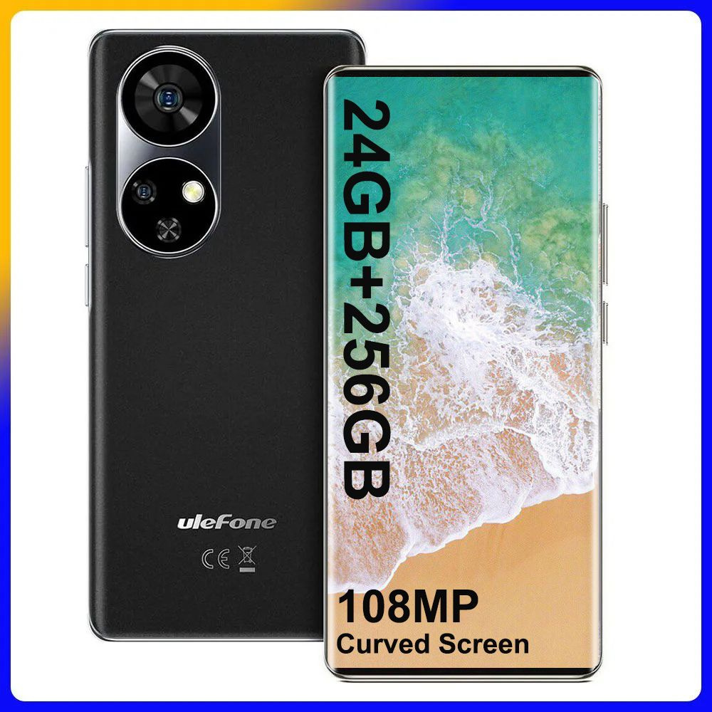 ULEFONE Смартфон Ulefone note 17 pro Global 12/256 ГБ, черный #1