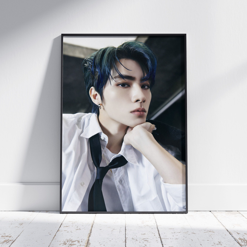 Плакат на стену для интерьера NCT (Сяоцзюнь - Xiaojun 4) - Постер по K-POP музыке формата А4 (21x30 см) #1