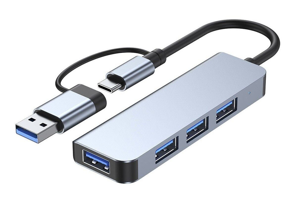 USB HUB разветвитель 4в1 для компьютера Mivo MH-4011 - купить с ...