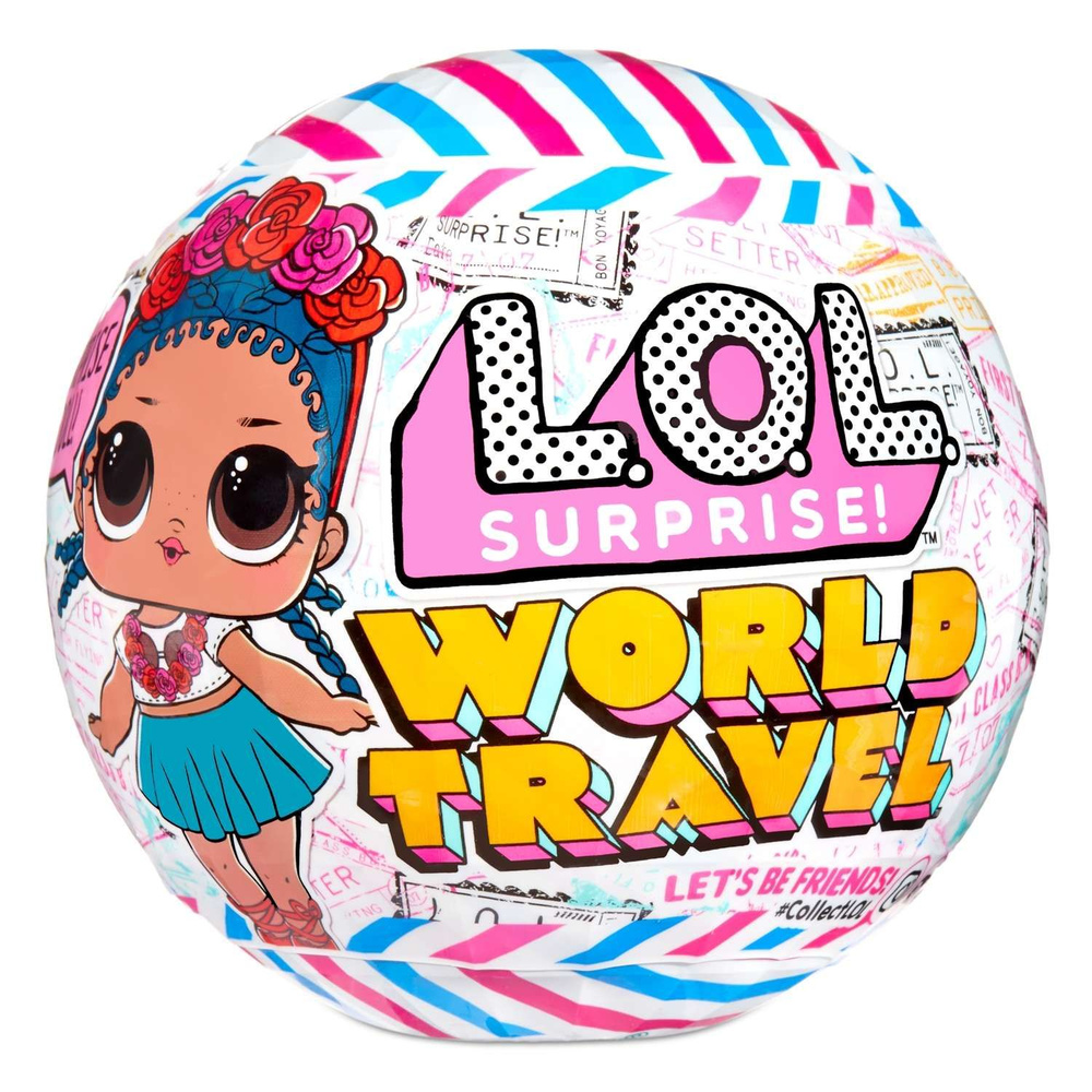 Кукла L.O.L. Surprise! Travel Tots в непрозрачной упаковке (Сюрприз) 576006EUC  #1