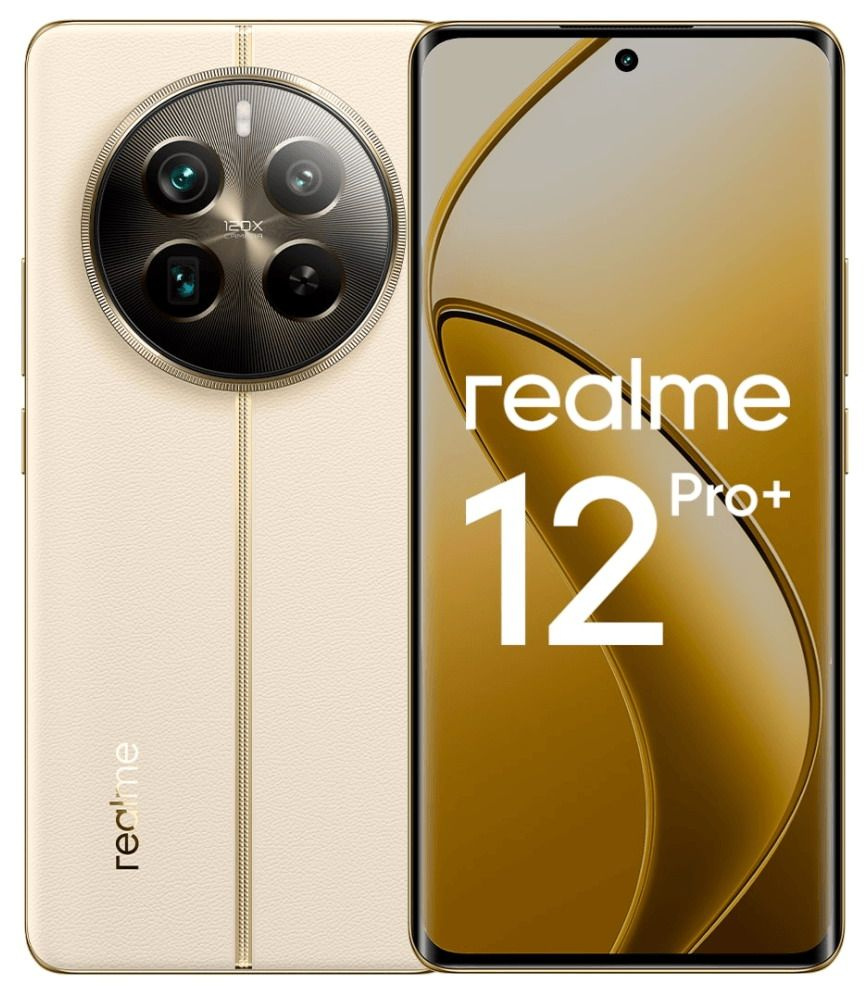 Смартфон realme 12 Pro+ 5G RMX3840 512Gb 12Gb бежевый - купить по выгодной  цене в интернет-магазине OZON (1477763451)