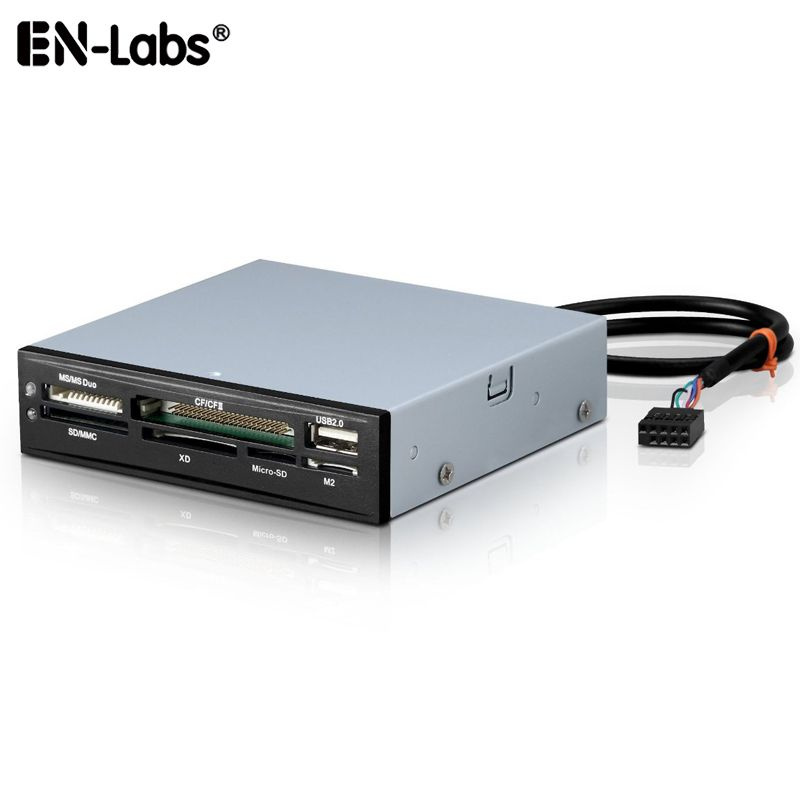 USB передняя панель для 3.5" флоппи-дисковод,USB 2.0 SDHC Micro SD MMC ...