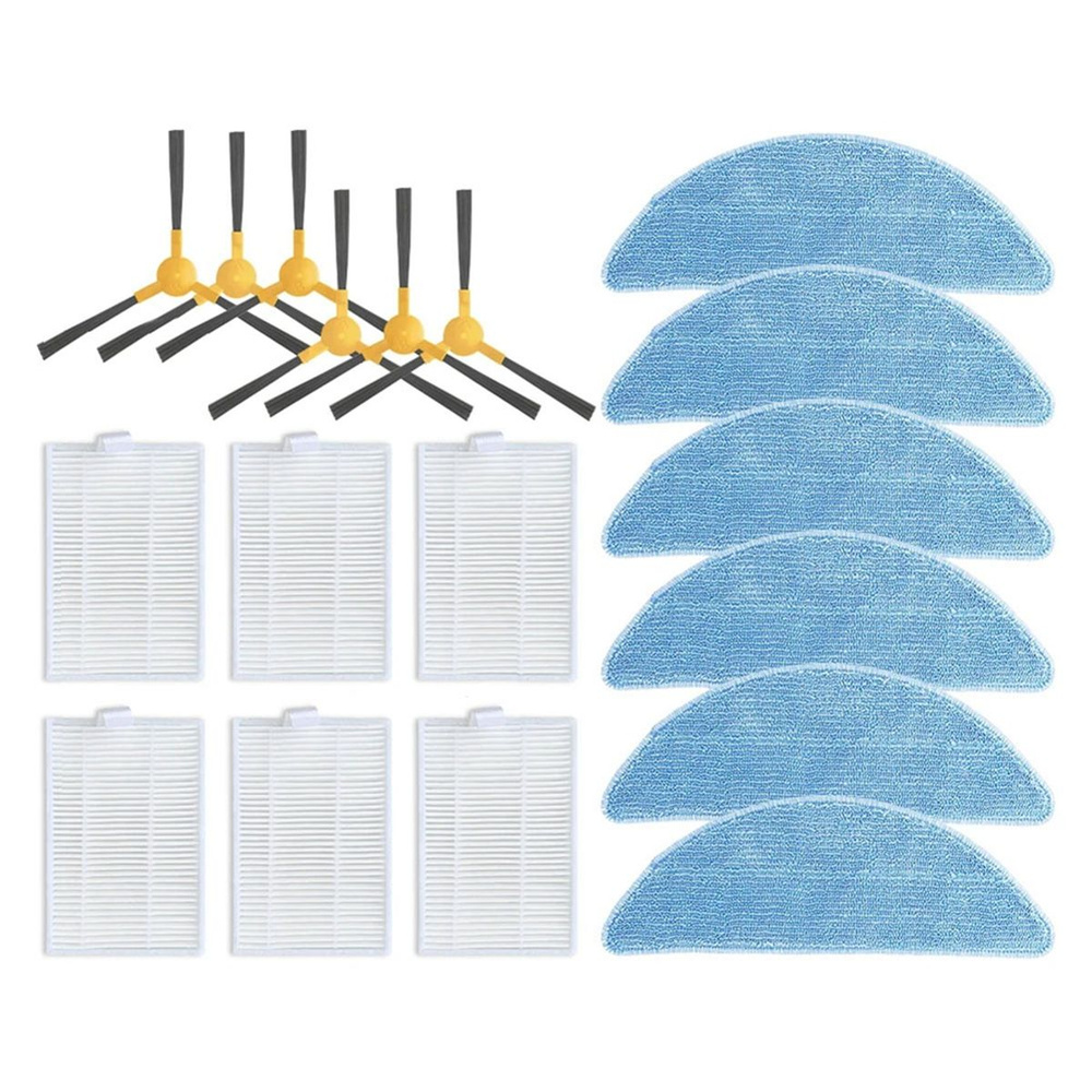Для Redmond RV-R670S Сменная Боковая Щетка HEPA-Фильтр, Подушечки Для Швабры, B  #1