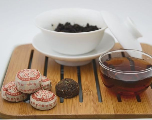 Тайский чай пуэр прессованный 15 лет выдержки, 10 шт по 3 гр  #1