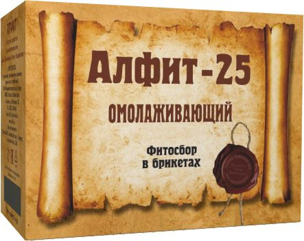 Алфит-25 Омолаживающий, 60 брикетов по 2г - купить с доставкой по ...