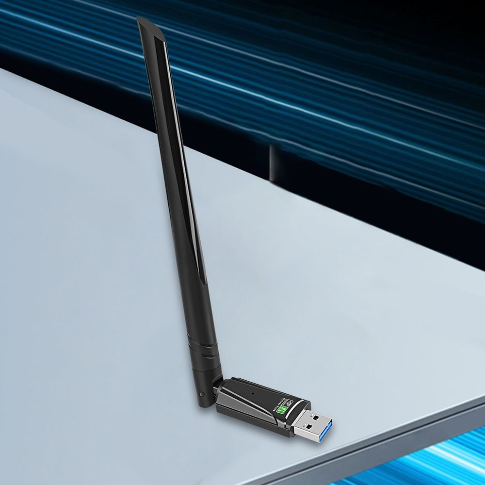 Сетевая карта 900 Мбит/с WiFi6 USB-адаптер Dongle BT 5.3 Беспроводная  сетевая карта для настольных ПК - купить с доставкой по выгодным ценам в  интернет-магазине OZON (1511054666)