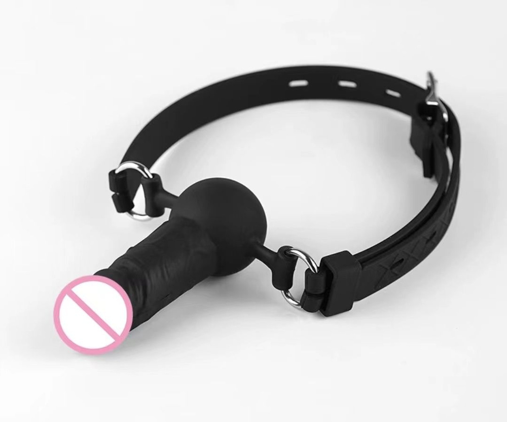 Кляп-шар фаллос натуральная кожа Sitabella - купить с доставкой по ...