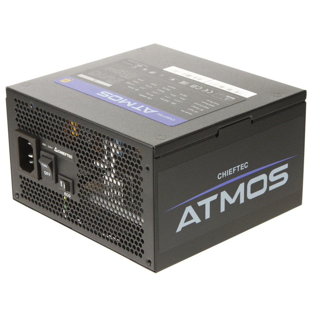 Chieftec Блок питания компьютера Atmos CPX-750FC, 750 Вт (CPX-750FC ...