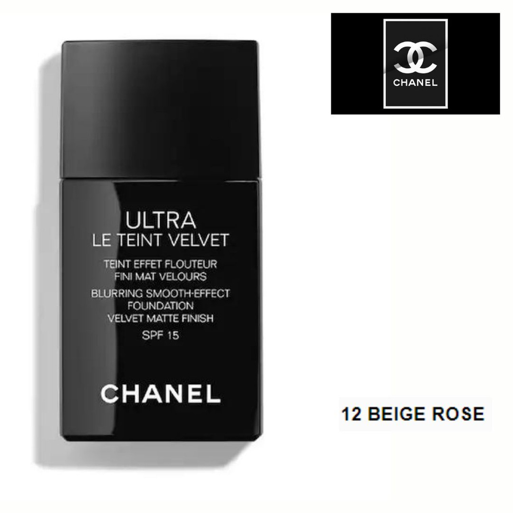 CHANEL ULTRA LE TEINT VELVET Тональный крем 12 BEIGE ROSE #1