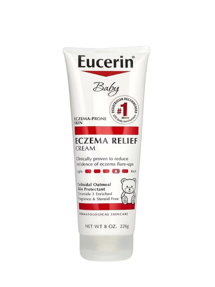 Eucerin детский крем против экземы без отдушки 226 г купить на OZON по ...