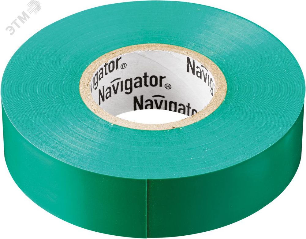 Изолента Navigator Group ПВХ зеленая 15мм 20м 71106 #1