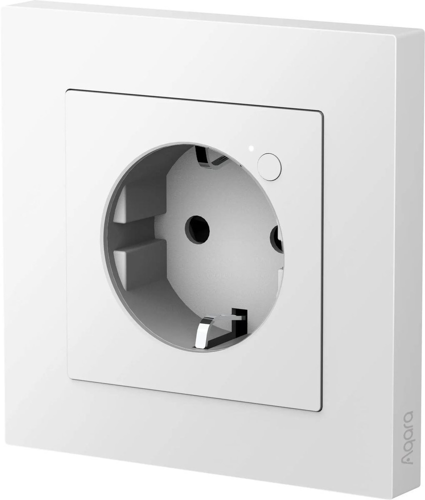 Умная розетка AQARA Wall Outlet H2 EU белый wp-p01d #1