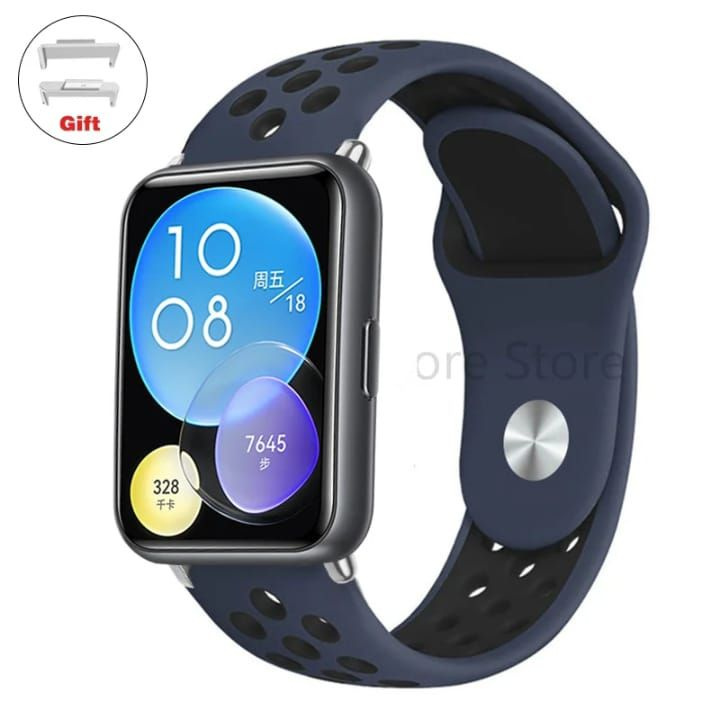 Силиконовый ремешок для умных часов Huawei watch fit 2 - купить с ...