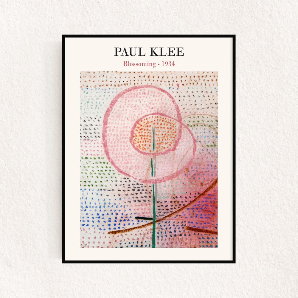 Постер "Paul Klee - Blossoming 1934" 30х40см #1